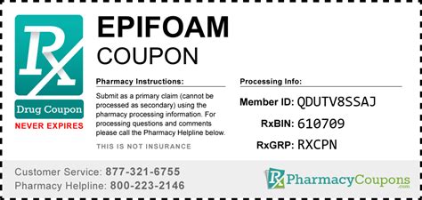 epifoam coupon